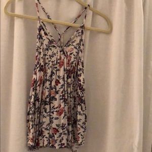 American Eagle floral tank top